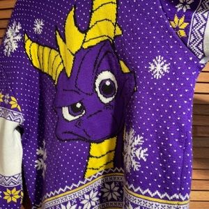 Spyro the Dragon Holiday Knit Sweater